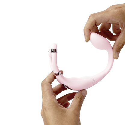 Adrien Lastic - Stimolatore Clitorideo e Punto G + App Venus - Rosa