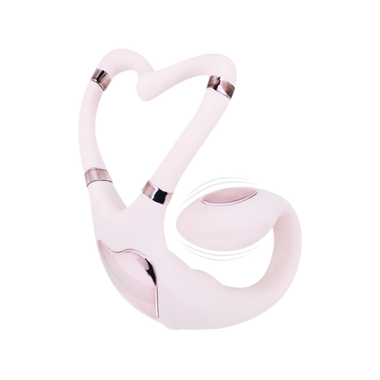 Adrien Lastic - Stimolatore Clitorideo e Punto G + App Venus - Rosa