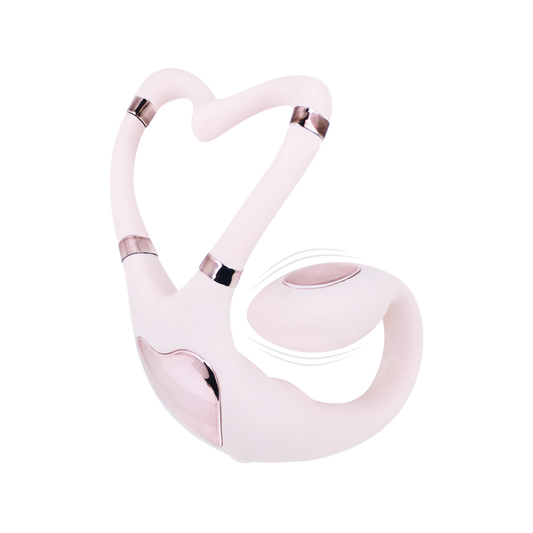 Adrien Lastic - Stimolatore Clitorideo e Punto G + App Venus - Rosa
