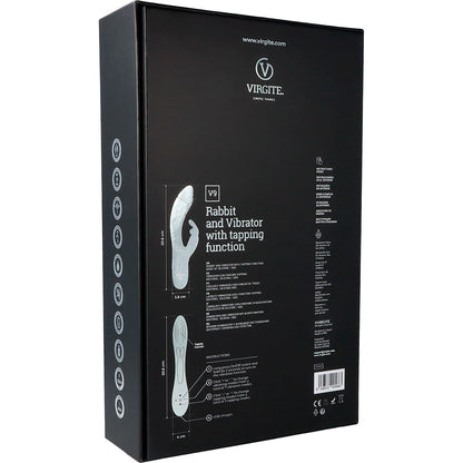 VIBRATORE A BATTITO RICARICABILE BLU V9