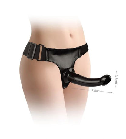 VSC Novelty - Strap-on Regolabile - Nero - 7"