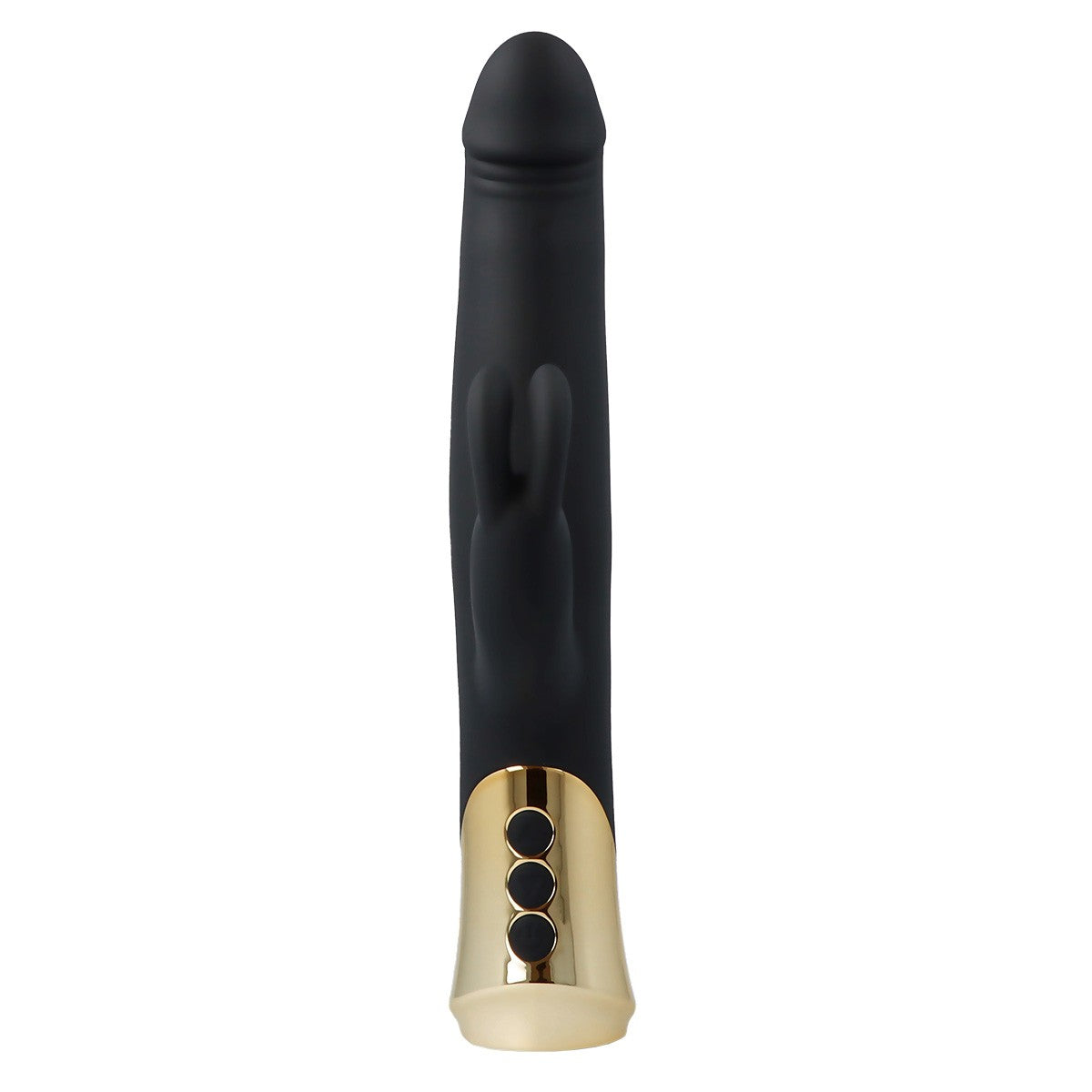 VIBRATORE CONIGLIO RICARICABILE HARLEQUIN CON FORMA DILDO GIREVOLE