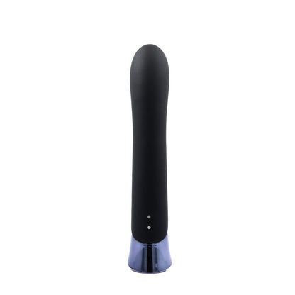 VIBRATORE IN SILICONE RICARICABILE HAVANA CON CONIGLIO E ASTA A BATTERIA