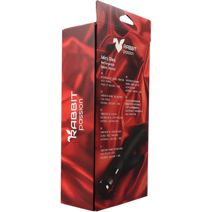 VIBRATORE CONIGLIO RICARICABILE MINI REX CON TAPPO