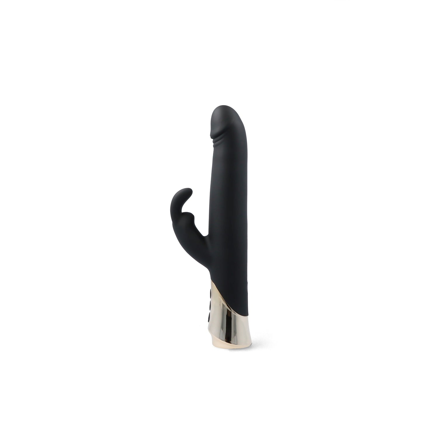 VIBRATORE RICARICABILE A FORMA DI CONIGLIO TEDDY CON DILDO GIREVOLE