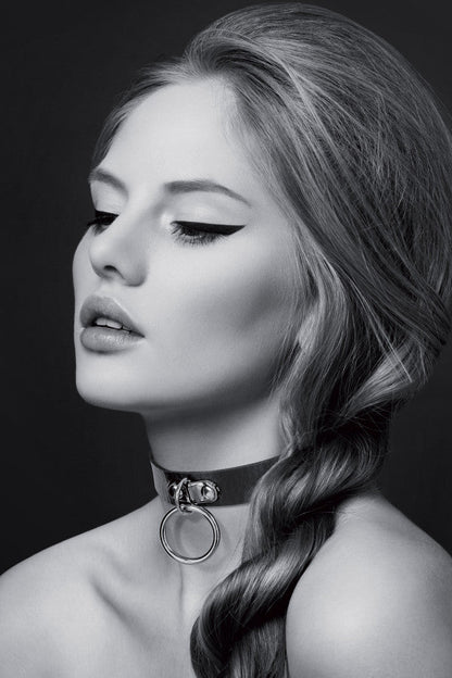 Bijoux Pour Toi - Collare con Anello - Nero
