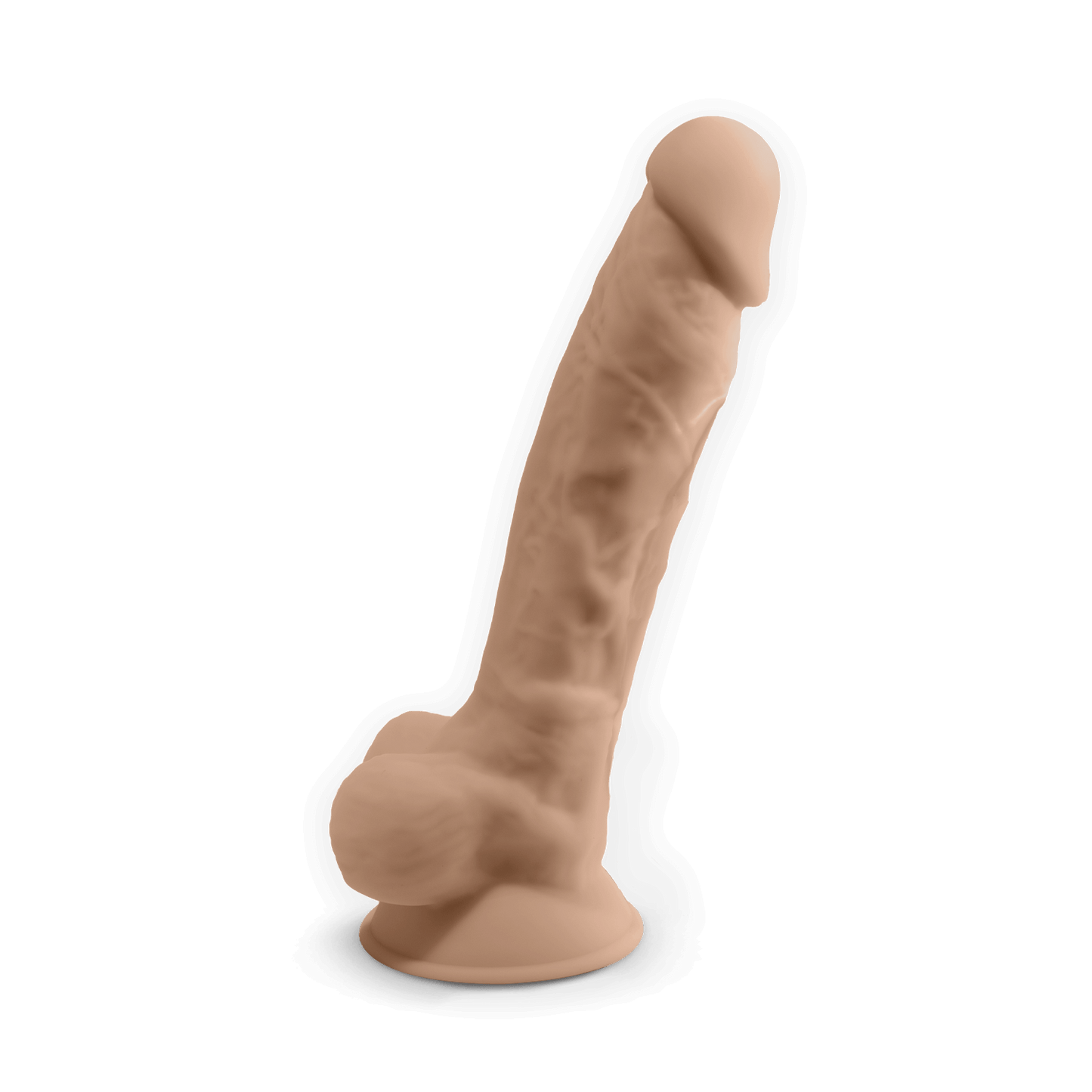 Silexd - Dildo Premium Silicone MOD.1 8'' - Color Carne