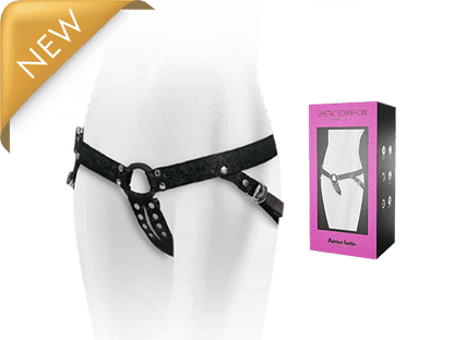 Adrien Lastic - Strap-On Elasticizzato - Nero