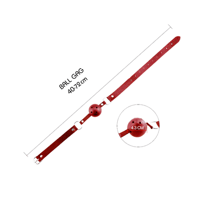 Alive - Ball Gag Discretion - Rosso