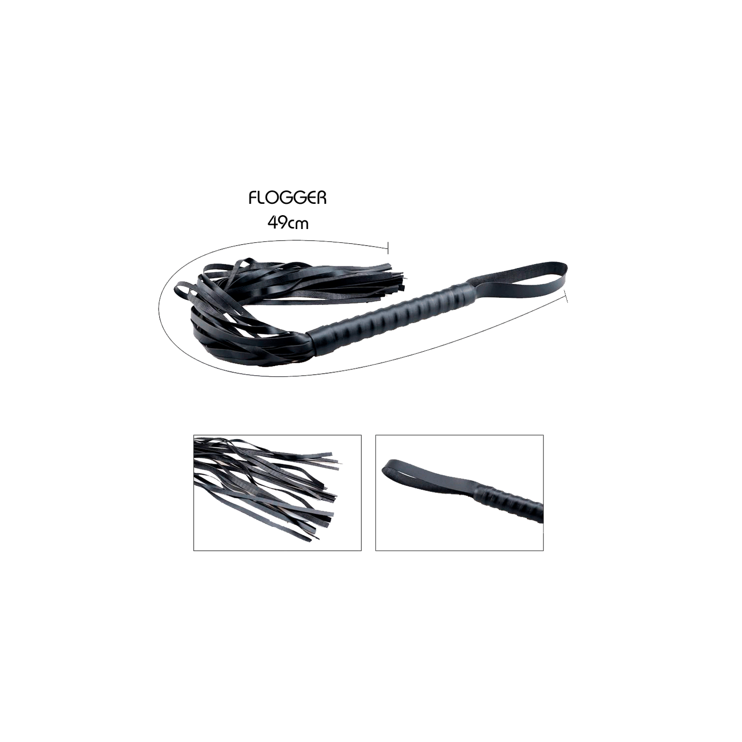Alive - Secret Desires BDSM Kit - 8 Pezzi - Nero