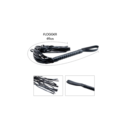 Alive - Secret Desires BDSM Kit - 8 Pezzi - Nero