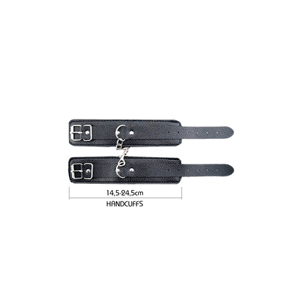 Alive - Secret Desires BDSM Kit - 8 Pezzi - Nero