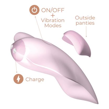 Adrien Lastic - Stimolatore Clitorideo con Controllo a Distanza Temptation - Rosa