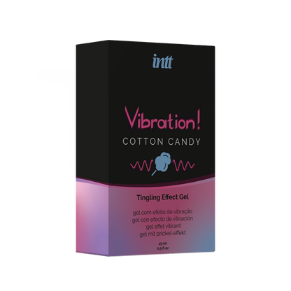 Intt - Gel Vibrante Cotton Candy - 15 ml