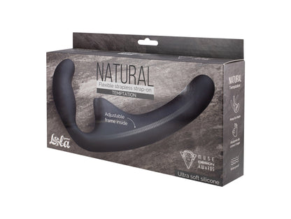 Lola Games - Strap-On Strapless Flessibile Temptation - Nero