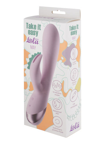 Lola Games - Vibratore Rabbit May - Viola