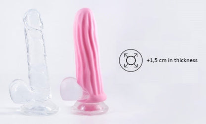 Lola Games - Guaina Stimolante Wide 9-12 cm - Color Carne