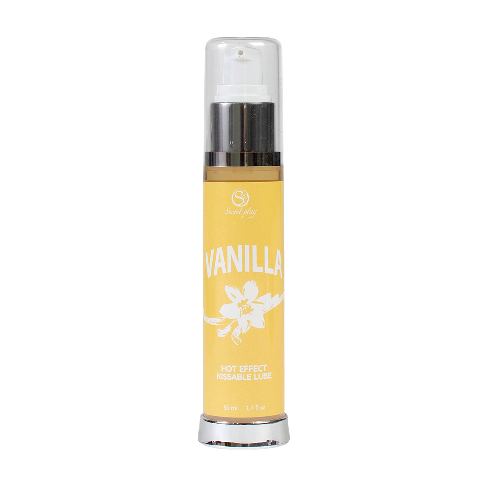 Secret Play -  Lubrificante Kissable Effetto Riscaldante - Vaniglia - 50 ml