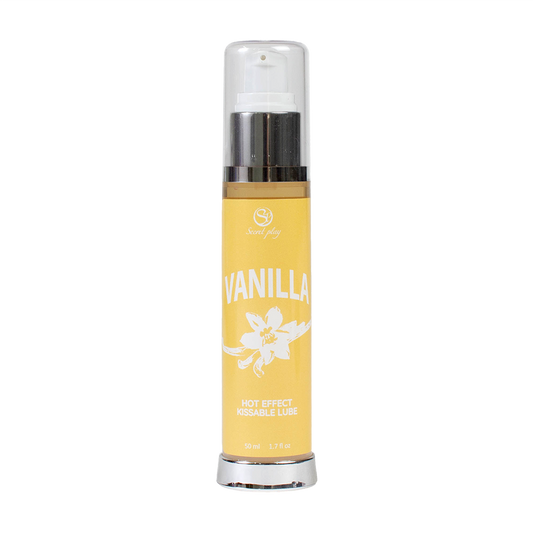 Secret Play -  Lubrificante Kissable Effetto Riscaldante - Vaniglia - 50 ml