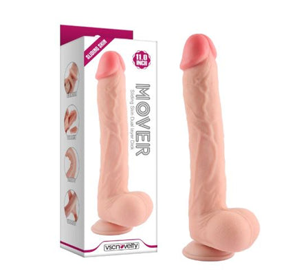 VSC Novelty - Dildo Sliding Skin Doppio Strato Realistico - 11"