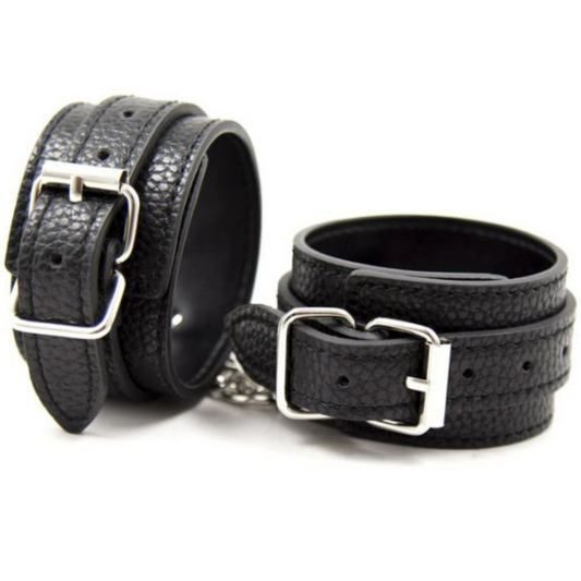 VSC Novelty - Manette Regolabili in Ecopelle - Nere