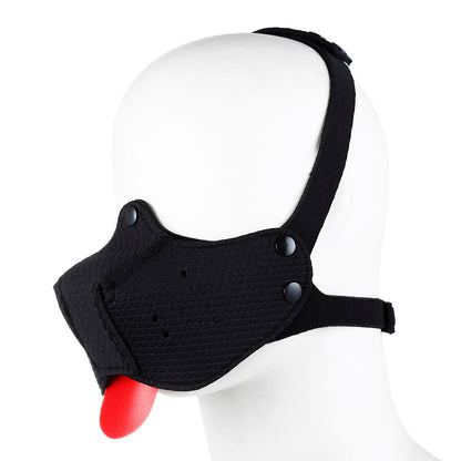 VSC Novelty - Maschera da Cane - Nera