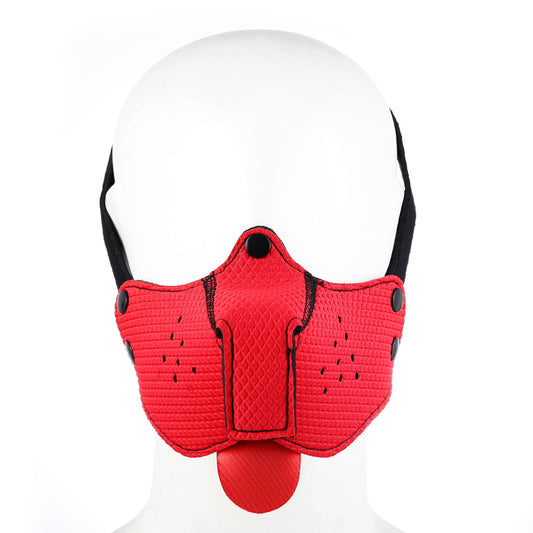 VSC Novelty - Maschera da Cane - Rossa