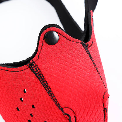 VSC Novelty - Maschera da Cane - Rossa