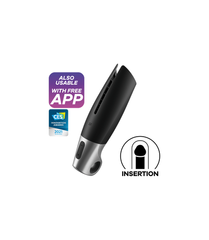 Satisfyer - Power Masturbator - App Controlled - Nero