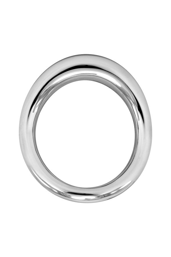 Locked - Cockring in Metallo Forma Ergonimica 5,10 cm - Yoke