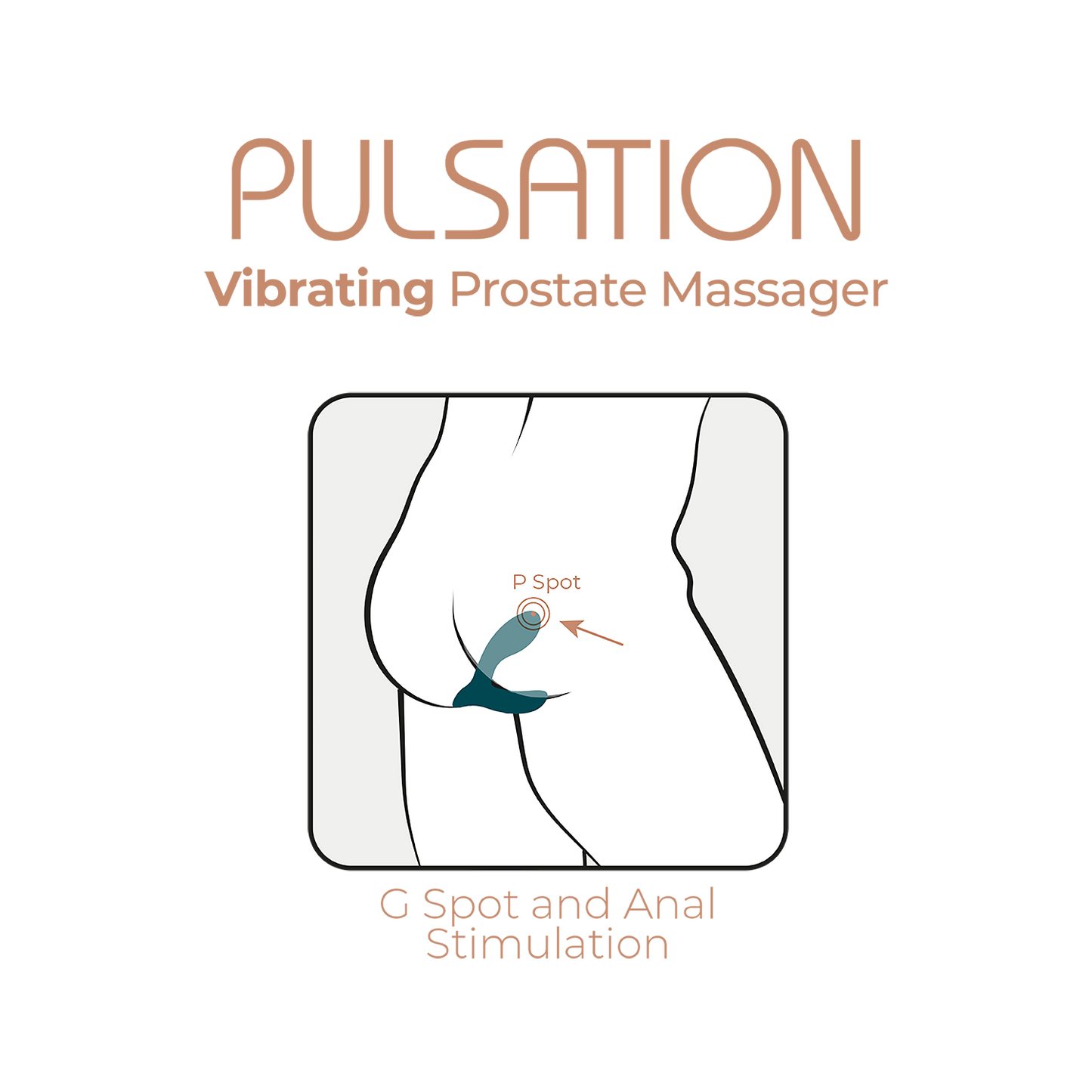 Adrien Lastic - Stimolatore Prostatico + APP - Pulsation