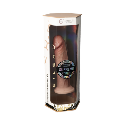 SilexD - Dildo Premium Real Skin Model 2 - 6"