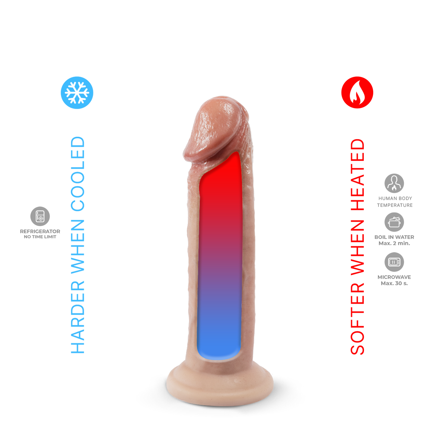 SilexD - Dildo Premium Real Skin Model 2 - 7,5"