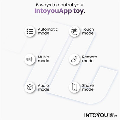 Into You - Ovetto Vibrante + APP - Blu e Rosa
