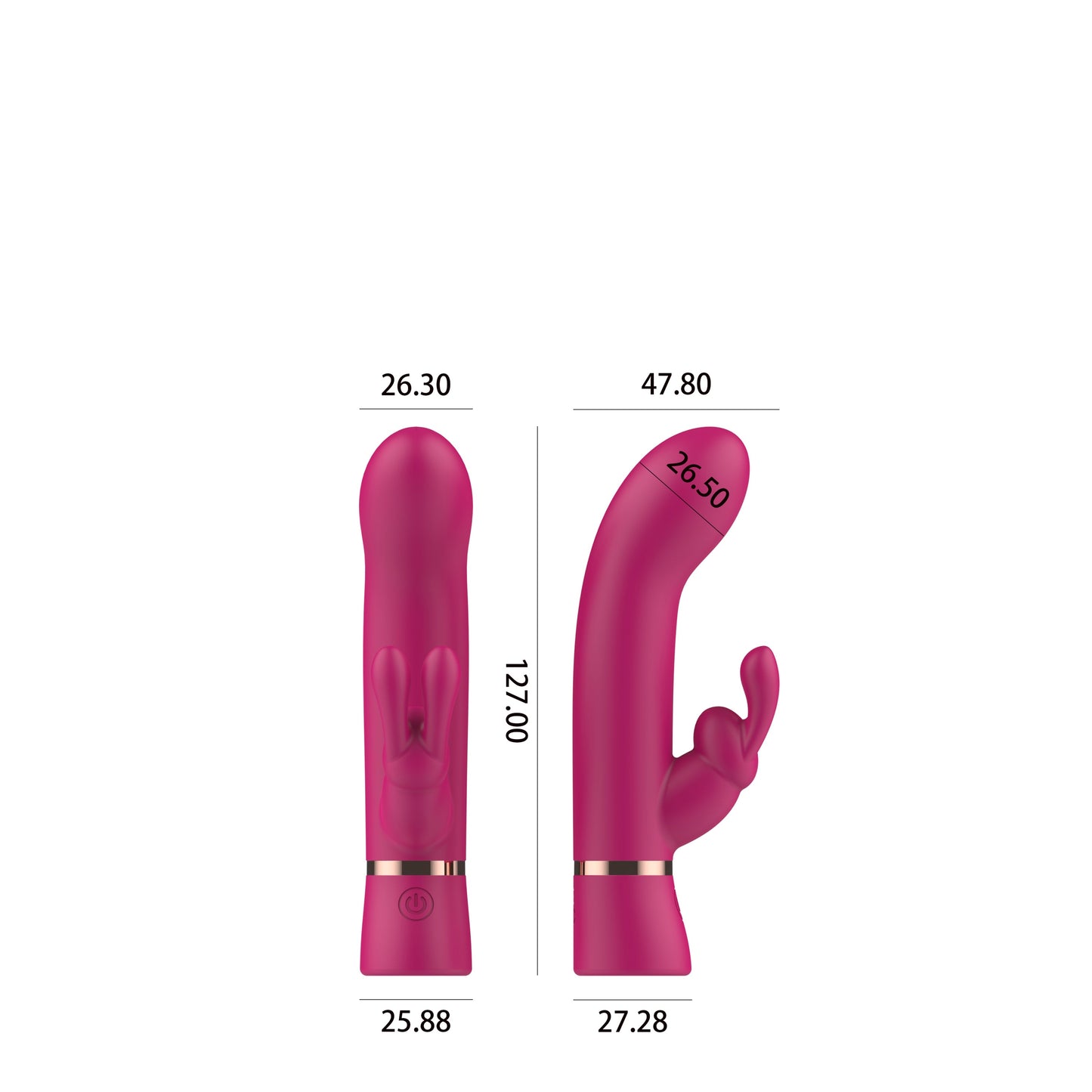 SinsFactory - Bespoke Rabbit - S - Fucsia