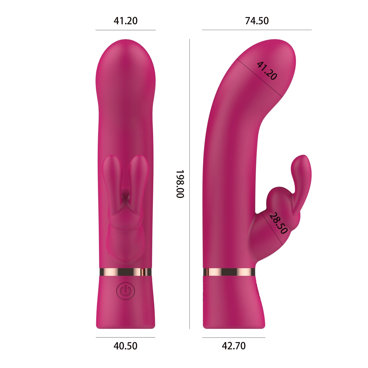 SinsFactory - Bespoke Rabbit - L - Fucsia