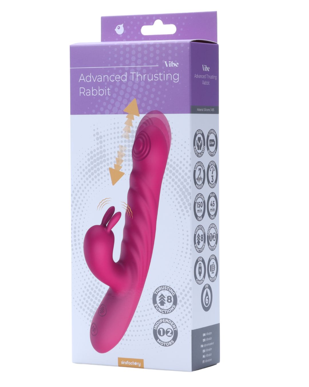 SinsFactory - Advanced Thrusting Rabbit - Fucsia