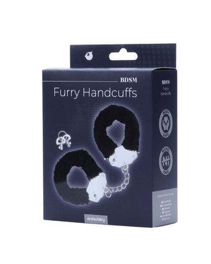 SinsFactory - Furry Fun Cuffs - Nero