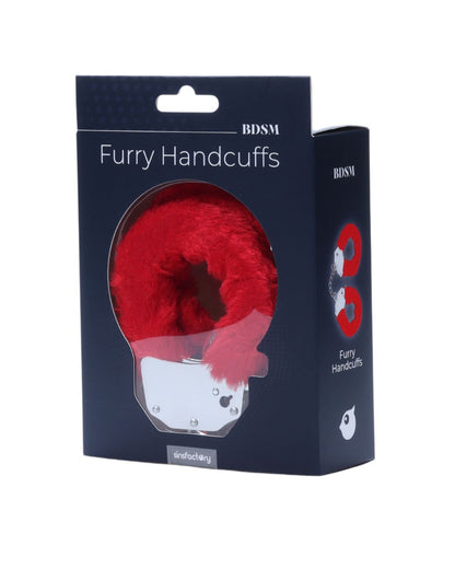 SinsFactory - Furry Fun Cuffs - Rosso