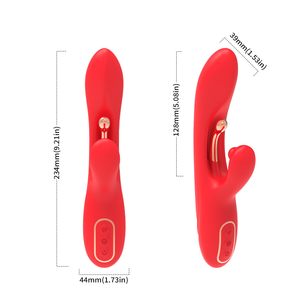 Totally For U - Kinky - Triple Stim Rabbit Vibrator - The Ace Rabbit