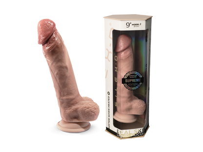 Silexd - Dildo Premium Real Skin Model 1 - 9"