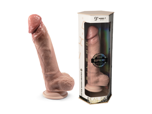 Silexd - Dildo Premium Real Skin Model 1 - 9"