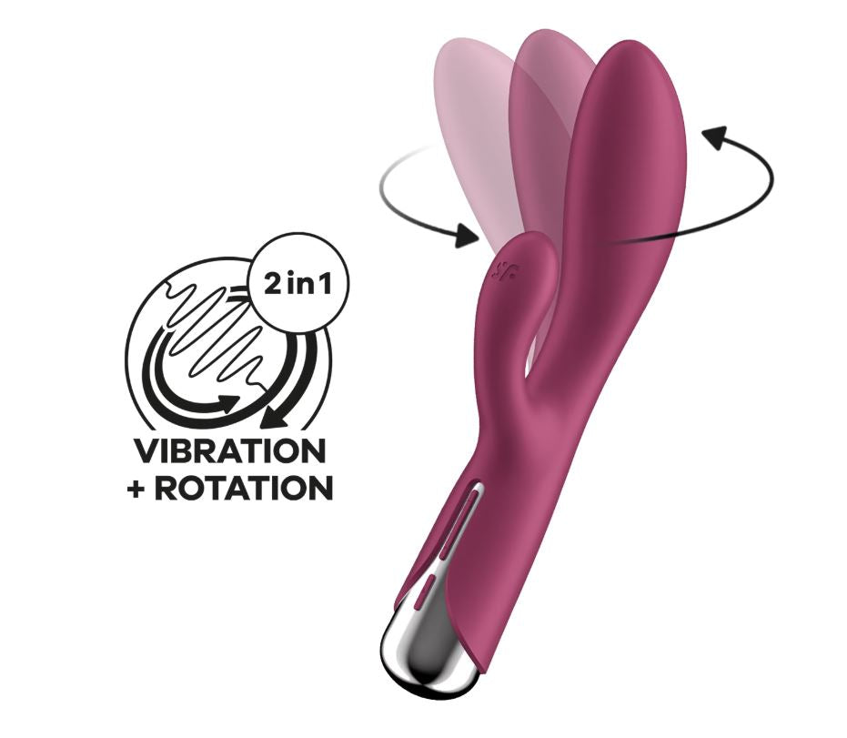 Satisfyer - Spinning Rabbit 1 - Rosso