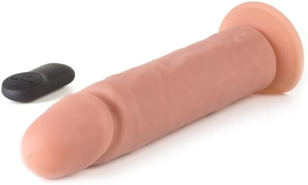 VIBRATORE REALISTICO R3" 24,5 CM CON TELECOMANDO"