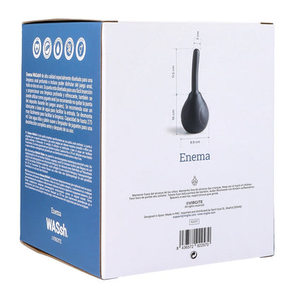 CLISTERE ANALE NERO PER LA PULIZIA 275 ML
