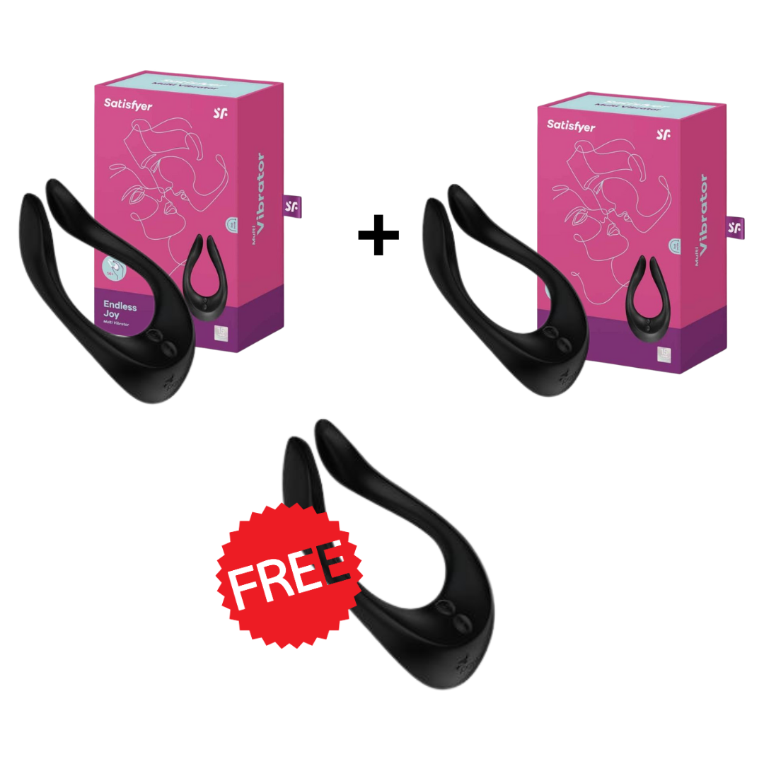 PROMO 2+1 Tester Omaggio - Satisfyer - Endless Joy - Nero