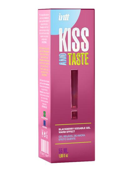 Intt - Gel Kissable Effetto Caldo Kiss and Taste - Frutti di Bosco - 55 ml