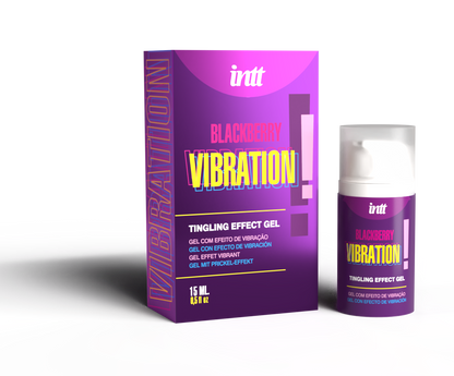 Intt - Gel Vibrante Black Berry - 15 ml