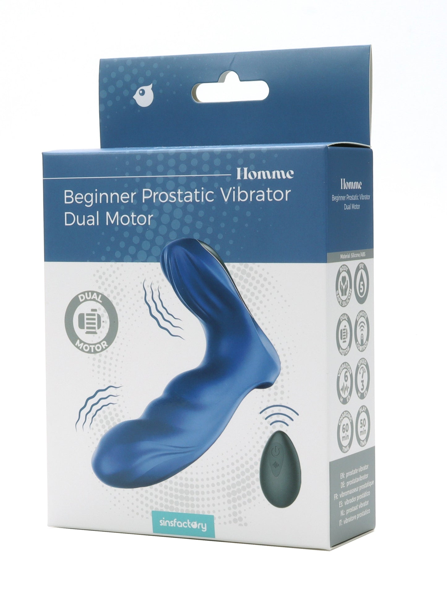SinsFactory - Beginner Prostatic Vibrator - Dual Motor