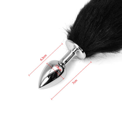 SinsFactory - Furry Bad Kitty Set - Ears & Butt Plug S